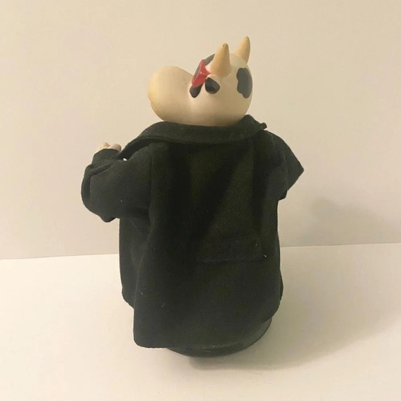 Animated Cow Flasher Yodeling Musical Battery Operated 9 Inch Tall Cow  Joke Toy - Picture 6 of 16